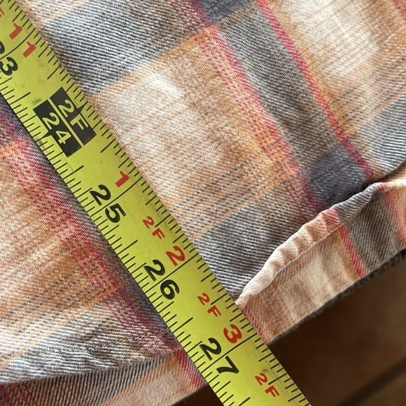 Threads 4 Thoughts Adult Medium Multicolor Plaid Preppy Light Academia Shirt M - Picture 10 of 10